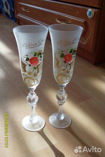 Свадебные фужеры