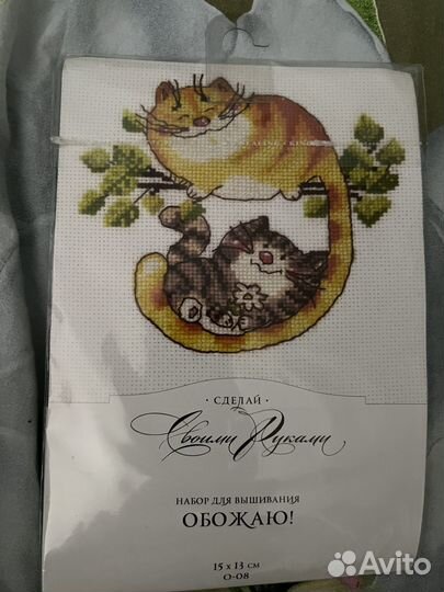 Набор для вышивания крестом новый