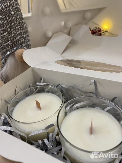 Свечи из соевого воска