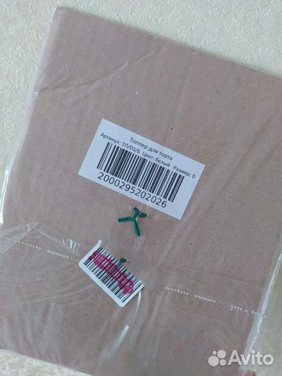 Топпер для торта