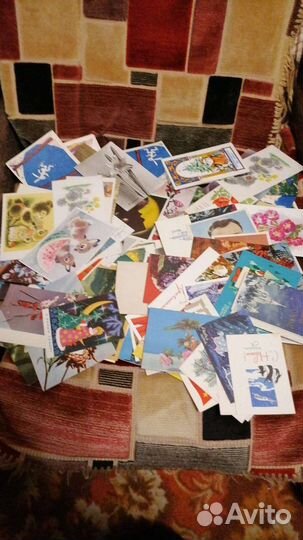 Открытки только пакетом 171 шт. Торг