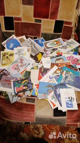 Открытки только пакетом 171 шт. Торг
