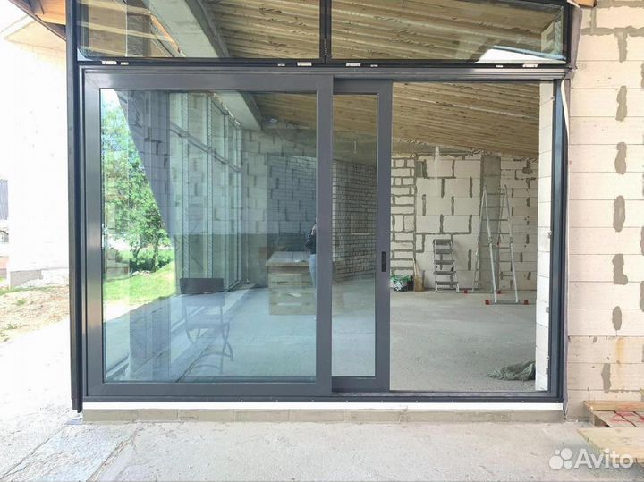 Алюминиевые раздвижные окна