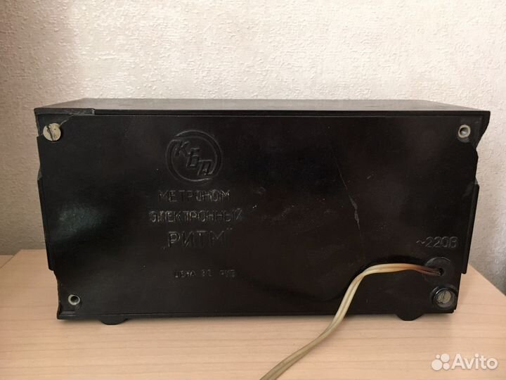 Метроном электронный СССР ритм