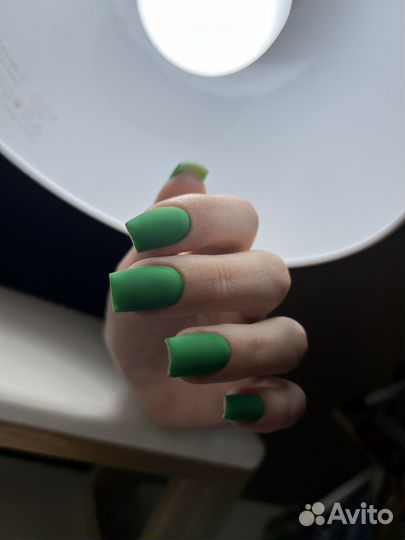 Маникюр наращивание ногтей