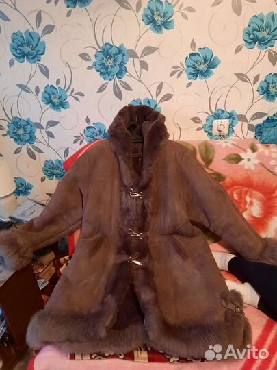 Дубленка натуральная женская 50 52