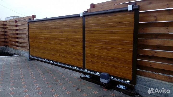Откатные ворота заказать