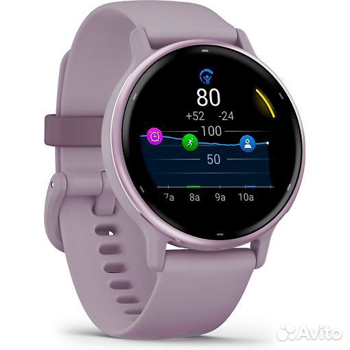 Умные часы Garmin vivoactive 5, GPS, фиолетовый 01