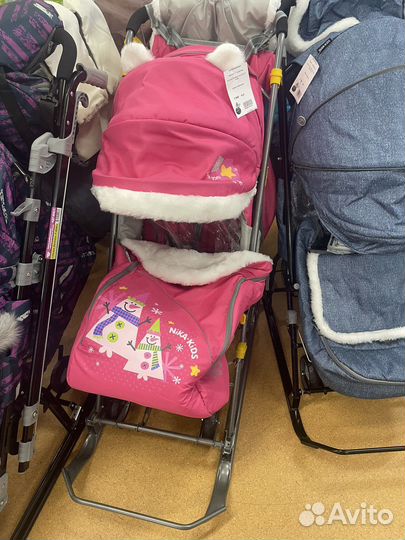 Коляска санки