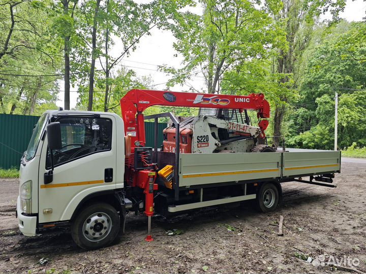 Isuzu NQR90 с КМУ, 2017