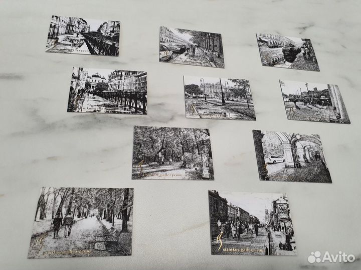 Магнитики с видами Санкт-Петербурга