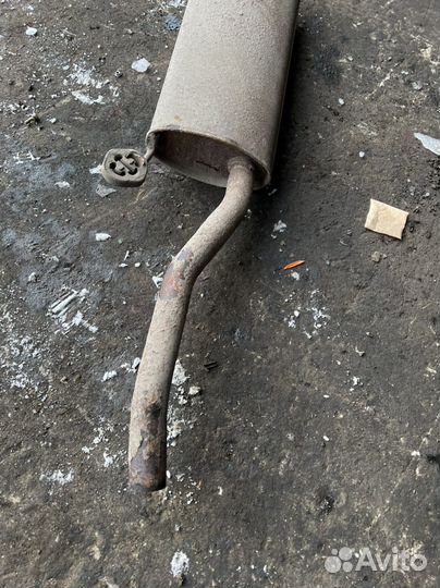 Chery amulet глушитель