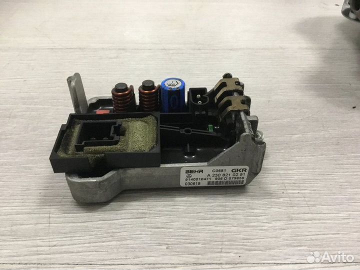 Сопротивление отопителя Mercedes-Benz C-Class 2.1