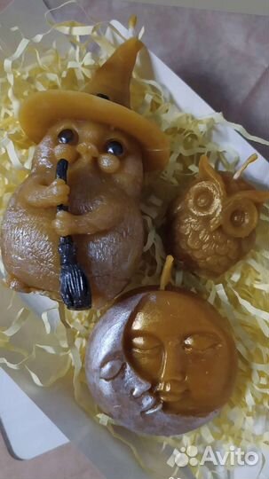 Свечи из натурального воска