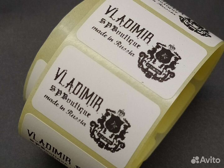 Печать термоэтикеток (переезд, хранение, упаковка)