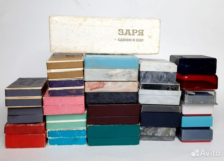 Футляры для часов и ювелирных изделий 23шт. СССР