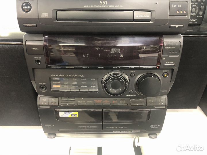 Z9234 Музыкальный центр Sony HCD-H551