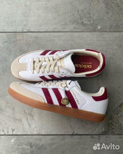 Adidas Samba Sporty Rich Red Burgundy