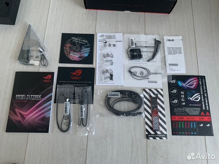 Материнская плата asus ROG strix Z490-E gaming