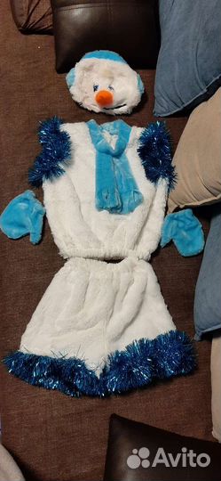 Костюм снеговик прокат