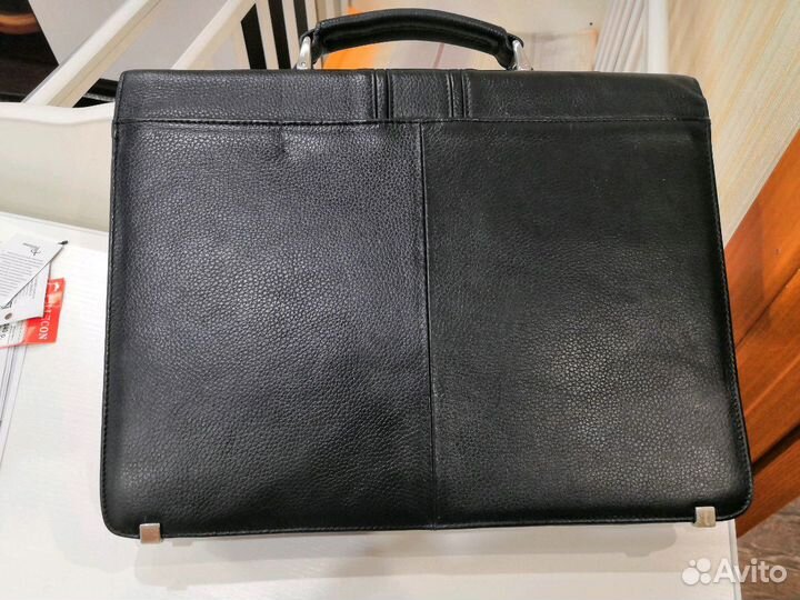 Мужской кожаный портфель Francesco Molinary