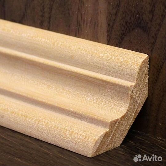 Плинтус деревянный бессучковый 45мм