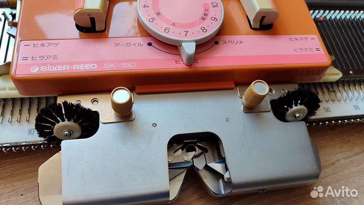 Каретка 3, 4кл + интарсия, платтинг / Silver Reed