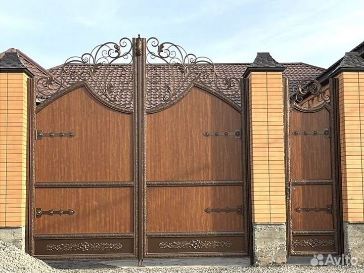 Ворота бесплатная доставка,установка