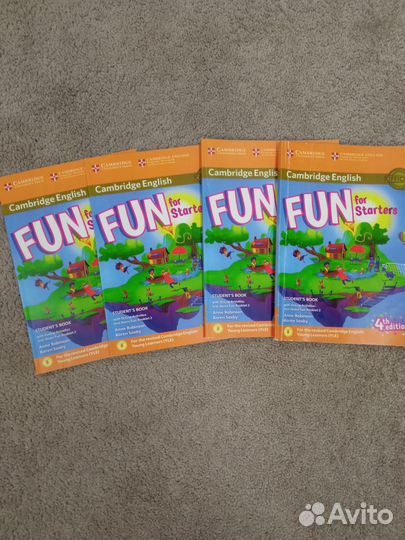 Учебник Fun for starters Cambridge english 4 изд