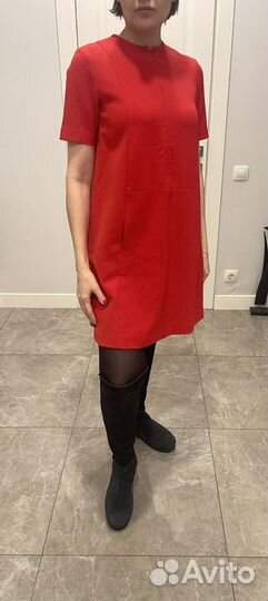 Платье красное 42-46 размера Бренд VassaCo