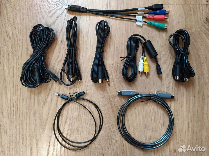 Кабели разные аудио-видео,TV,USB,e-SATA,интернет