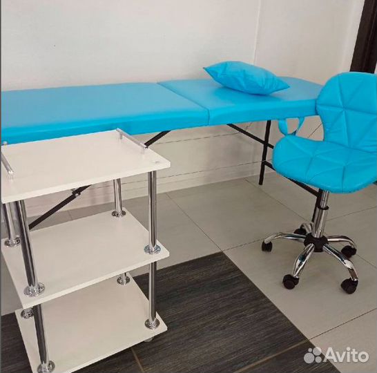 Кушетка для наращивания ресниц / массажа / эпиляци