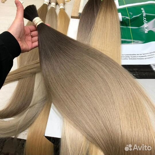 Волосы для наращивания славянка