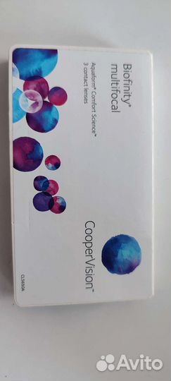 Контактные линзы biofinity multifocal comfart