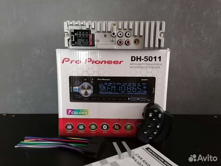 Магнитола Pioneer с Bluetooth