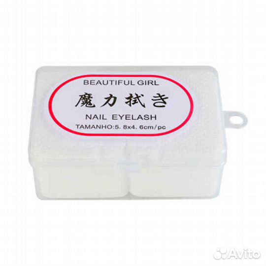 Тканевые салфетки безворсовые в контейнере, 180шт