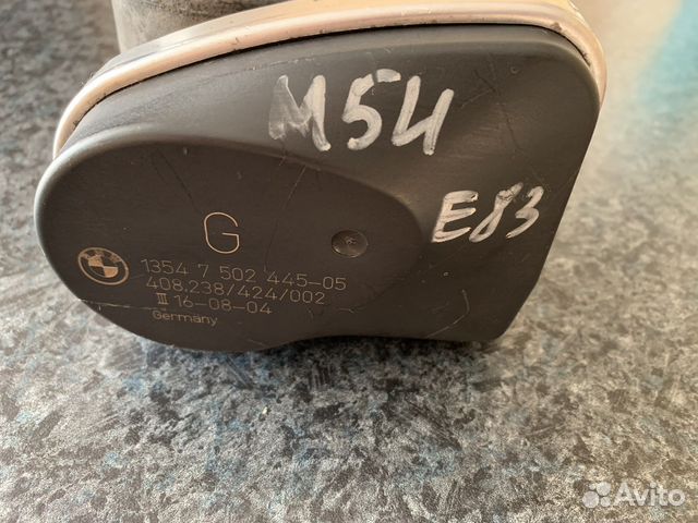 Дроссельная заслонка m54b30