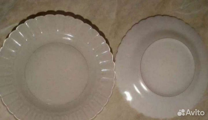 Тарелки (5шт) 18см СССР б/у (цена за всё)