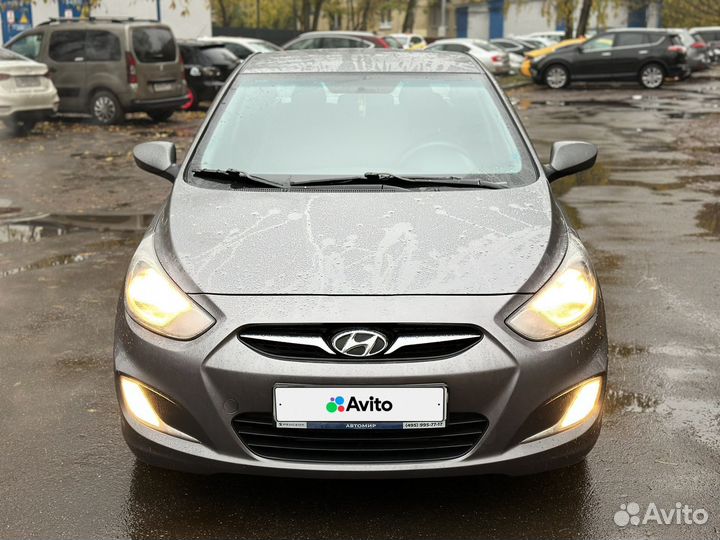 Hyundai Solaris 1.4 AT, 2011, 158 600 км
