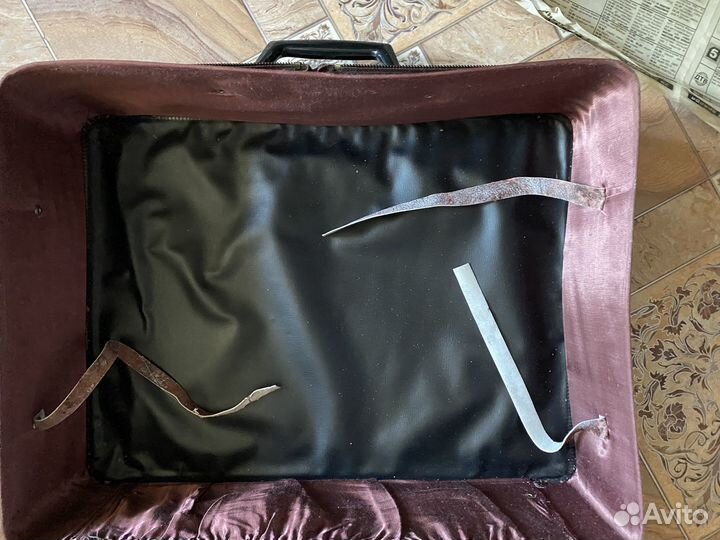 Кожаный чемодан СССР