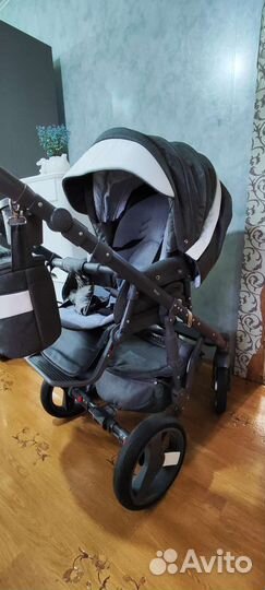 Коляска 3 в 1 Adamex Monte Karbon