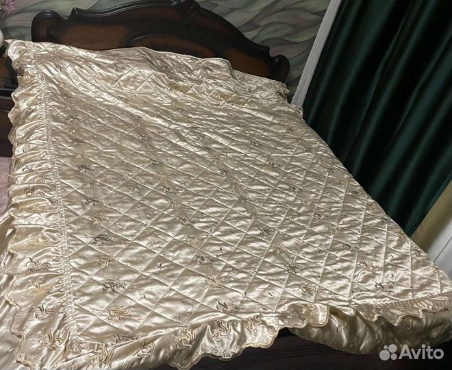 Покрывало, шторы, тюль