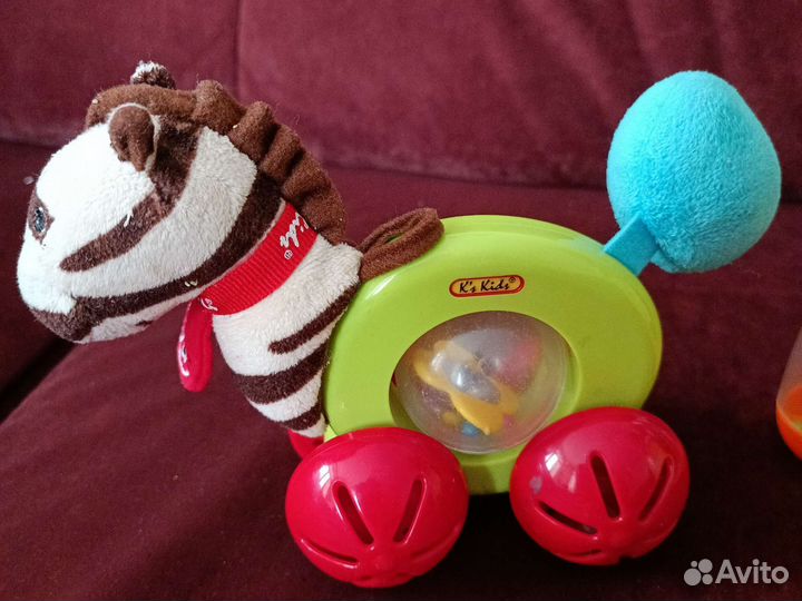 Фирменные игрушки-Большой треугольник, зебра