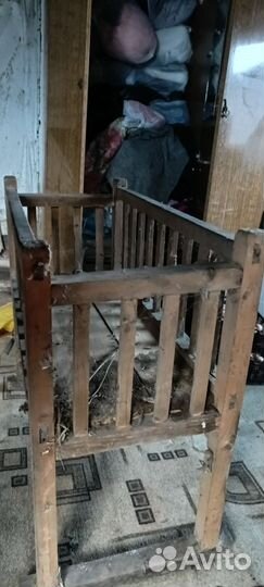 Детская кроватка качалка