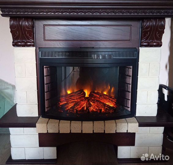 Камин электрический бу