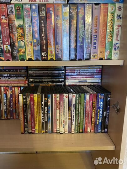 Видеокассеты, CD диски