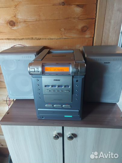 Музыкальный центр sony бу