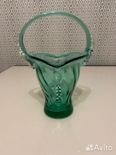 Конфетница,салатница,цветное стекло СССР