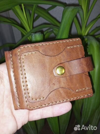 Зажим для денег ручная работа