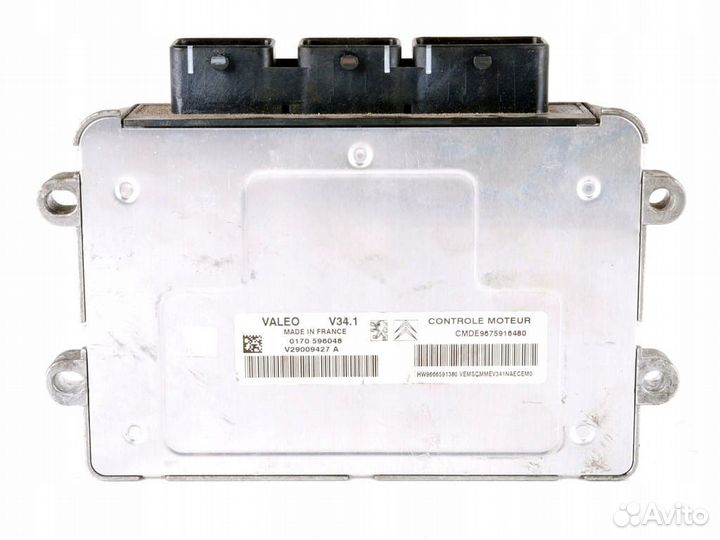 Эбу peugeot valeo V34.1 9675916480 9666591380 V290